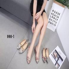 Sepatu Wanita Sepatu Batam Monna Vania Couture Flats AC#990-1