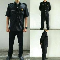 Seragam Baju Setelan Satpam / Security / Supir / Bodyguard / Safari - Adnctj