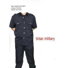 Seragam Kemeja Safari Pendek / Seragam Supir / Seragam Bodyguard - Fonw0z