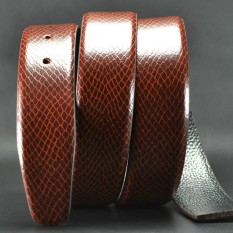 Serpentine Ular Sabuk Sabuk Kulit Sabuk Lembut Lembut Tali Sabuk-Internasional