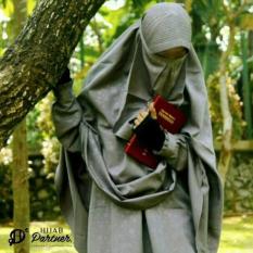 Set Gamis Cadar Umayra Gamis Syari Wolfis Emboss - Cantik