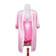 Set Lingerie Kimono & Inner lingerie baju tidur sexy Murah TSC Celana FREE G-strings For Bridal shower and others
