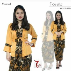 setelan baju batik wanita kebaya modern floysita terbaru kartini / wisuda