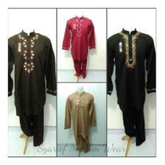 Setelan Baju Koko Pakistan Jumbo/Big Size - Sollu (High Quality)