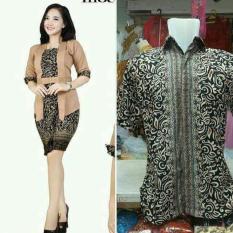 Setelan Couple Baju Batik / Kebaya Modern /kebaya lebaran/kebaya keluarga/pakaian tradisional/kebaya fashion wanita/kebaya keluarga/kebaya kutu baru terbaru higt quality