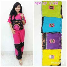 Setelan Daster Celana Kulot Batik Baju Tidur Busui Hamil Bali Solo