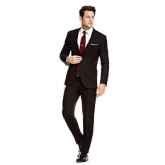 Setelan Jas Formal Pria Maskuline Vibe - Jas Formal Pria - Jas Formal Kharismatik - Jas Pria Basic & Business ( Jas + Celana ) - Black
