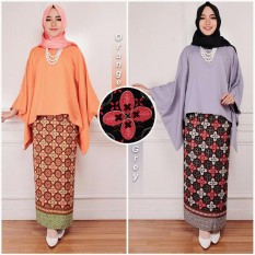 Setelan baju batik/kebaya modern kalong pinguin terbaru katun higt quality