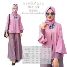 Setelan Kulot Endomoda 3G 23 Pink