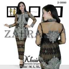 Setelan Pakaian baju Kebaya Modern / kebaya kartini / kebaya lebaran / batik lebaran /kebaya Burkat Khairani Furing