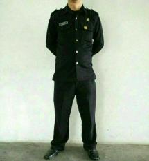 setelan safari baju security JUMBO XXL - Baju Seragam Satpam Big Size Ukuran Besar Premium