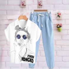 Setelan Vega Denim BAJU SETELAN MURAH KONVEKSI