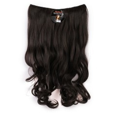 Seven 7 Revolution Hair Clip Keriting Wavy Black Big Layer 60 cm - Hitam / Hairclip Korea