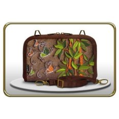 Shanum Butik Etnik - Dompet HPO Makara Etnik Ovale Bamboo Mix