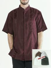 SHOHIB BAJU KOKO LENGAN PENDEK KATUN TRENDY