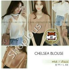 Shoplous Blouse Wanita / Chelsea Blouse SS/ Blouse / Blouse Murah/ Atasan Wanita Murah/ Blouse pink / Baju Kerja wanita / Blouse Casual Wanita