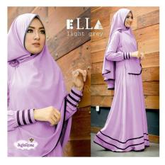 Shoppaholic Shop Baju Gamis Baju Muslim Syari Najwa - Lavender / Dress Muslimah / Hijab Muslim / Gamis Syari / Baju Muslim / Fashion Muslim / Dress Muslim / Fashion Maxi / Setelan Muslim / Atasan Muslimah