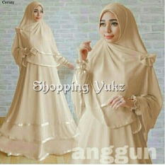 Shopping Yukz Baju Gamis Muslim Syari FITRI - COKSU ( Dapat Jilbab ) /Dress Muslim / Fashion Muslim / Baju Muslimah / Gaun Muslim / Gamis Wanita / Hijab Muslim/ Gamis Murah
