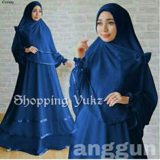 Shopping Yukz Baju Gamis Muslim Syari FITRI - NAVI ( Dapat Jilbab ) /Dress Muslim / Fashion Muslim / Baju Muslimah / Gaun Muslim / Gamis Wanita / Hijab Muslim/ Gamis Murah