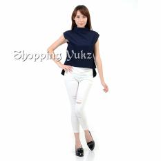 Shopping Yukz Blouse Wanita Viena - Navi