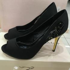 Side Net Crystal Rotelli Heels