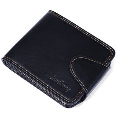 Sederhana Home Baellerry Dompet Bogesi HASP Kulit Kredit Cardbifold Dompet untuk Pria Hitam-Intl