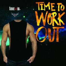 singlet gym fitness tanktop pria training kaos baju under armour