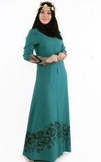 SINODAY Muslim Wanita Baju 5 Warna (M ~ XXL) Tidak Jilbab-Intl