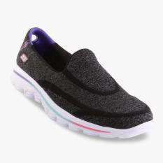Skechers GOwalk 2 Super Sock 2 Girls' Sneakers - Hitam