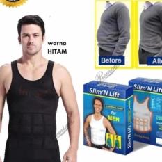 Slim n Lift Body Shaping For Man Slimming Shirt For Men- Slim Fit Baju Singlet / Korset Pelangsing
