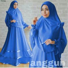 SM Grosir SM3010 Baju Muslim / Bahan Premium / Long Dress Gamis / Setelan Gamis / Gamis Syari / Baju Wanita / Gamis Cantik / Karet List Pita
