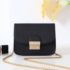 Tas Selempang Kecil Wanita Terkini Gaya Jepang Korea (Hitam (setelah koleksi difoto Jisong clutch tas) (Hitam (setelah koleksi difoto Jisong clutch tas)
