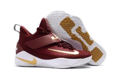 Sneakers Bsketballs Shoe 2017 FMVP Original Sports NBA King James Men's Magenta LeBron James Mid Top Soldier 11 (40-45) - intl
