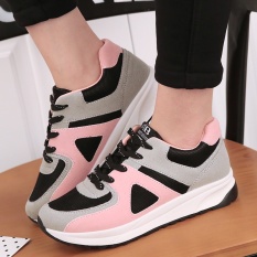 Sneakers Wanita Sepatu Kasual Sandal Siswa Flat Sepatu Joker Menjalankan Sepatu untuk Sepatu Wanita-Intl