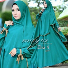 Snowshopkita Dress Muslimah Gamis Syari Elsa New 4 - Tosca