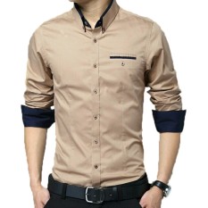 Snowshopkita Kemeja Pria Carson - Mocca