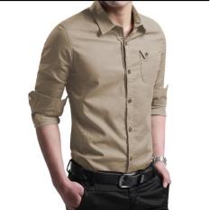 Snowshopkita Kemeja Pria Miller - Khaki