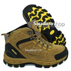 SNTA 483 Sepatu Gunung / Sepatu Hiking / Sepatu Outdoor Brown Yellow
