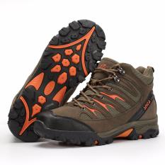 SNTA Sepatu Gunung/Hiking Sepatu Outdoor 475 - Hijau Orange