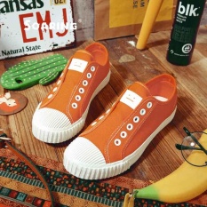Melonjak All-Star Flst Sport Sepatu Kanvas Sepatu untuk Pria dan Wanita Sneaker Kasut Lelaki And Wanita (Orange) -Intl