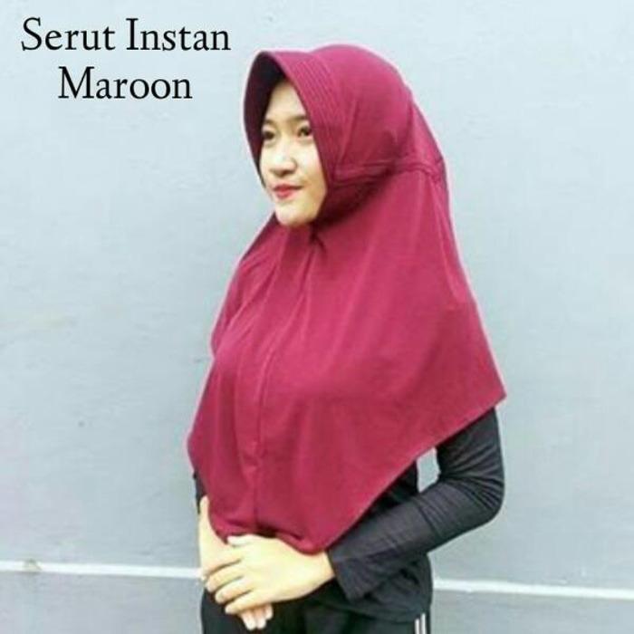 Socialite Jilbab Instan Serut Jokowi - Hijab Instan Jersey Polos - Kerudung Pet Serut Instan Socialite Jilbab Instan Serut Jokowi - Hijab Instan Jersey Polos - Kerudung Pet Serut Instan