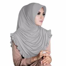 Gita Sukma Hijab Sofia Kerudung Instan - Abu