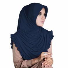 Gita Sukma Hijab Sofia Kerudung Instan - Navy