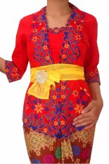 Solo My Kebaya Kebaya Encim - KE-015 - Merah