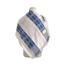 Sorban Arab Arafat Biru