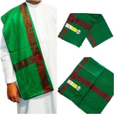 Sorban Arifat Hijau / Surban Arab / Sorban Kashmiri / Sorban Haji