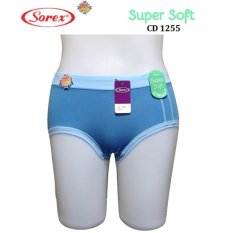Sorex - 6 Pcs Celana Dalam Wanita Type 1255 Size M, L, EL, QL - Warna Random