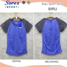 Sorex Baju Sport Senam Olahraga 2076 - Biru