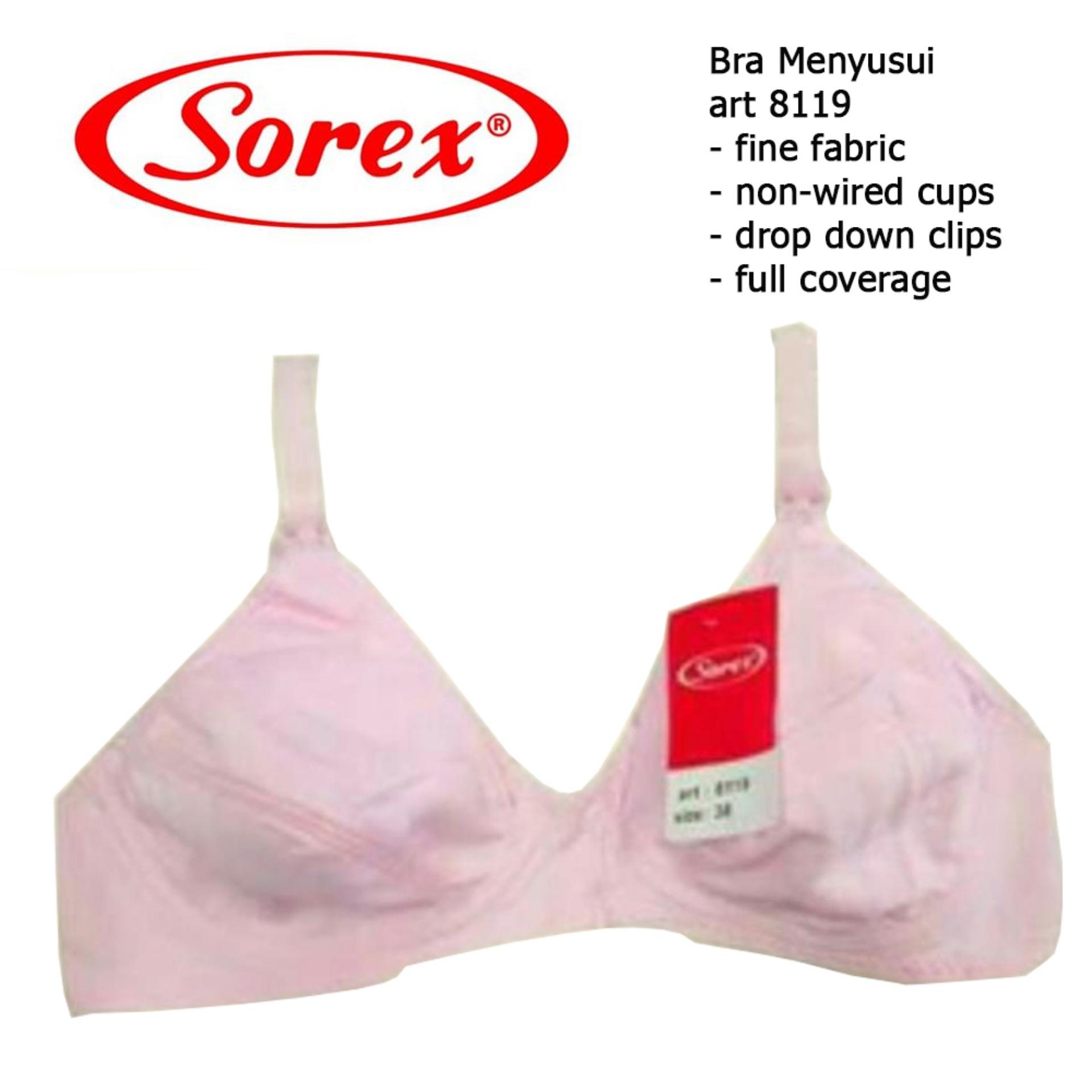 Sorex Bra BH Menyusui Tanpa Kawat Art 8119 