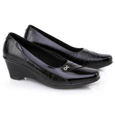 Special Price Sepatu Formal Wanita Kulit Asli 251 - Hitam